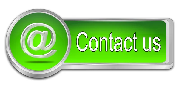 Button contact us — Stock Photo, Image