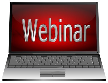 laptop ile webinar