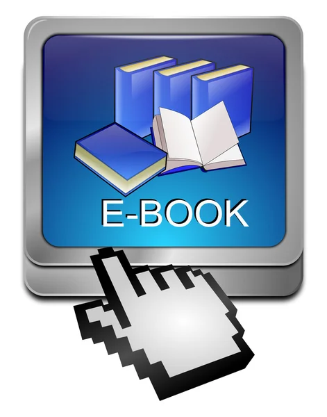 Bouton E-Book avec curseur — Photo