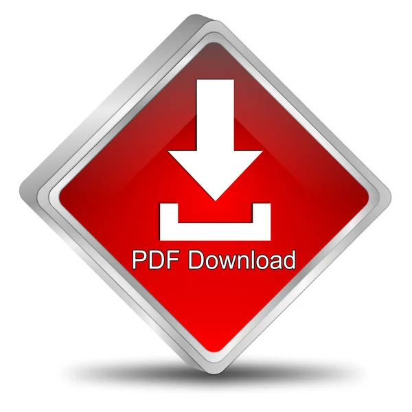 PDF Download button — Stock Photo, Image