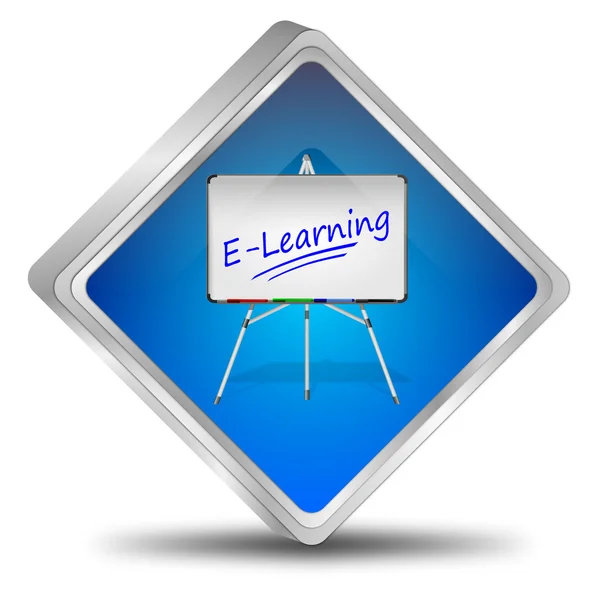 E-Learning-Taste — Stockfoto