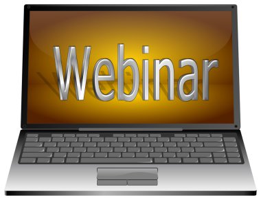 laptop ile webinar