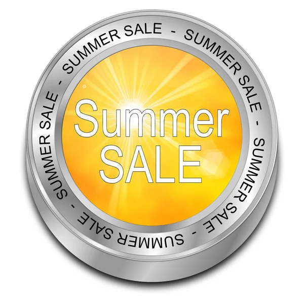 Summer Sale Button — Stock Photo, Image