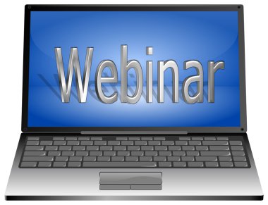 laptop ile webinar