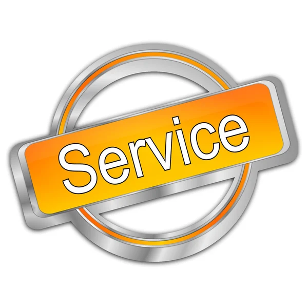 Serviceknapp — Stockfoto