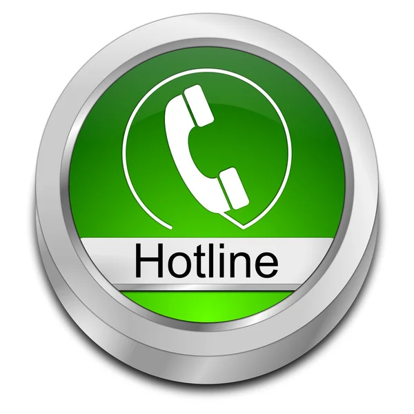 Hotline-Taste — Stockfoto