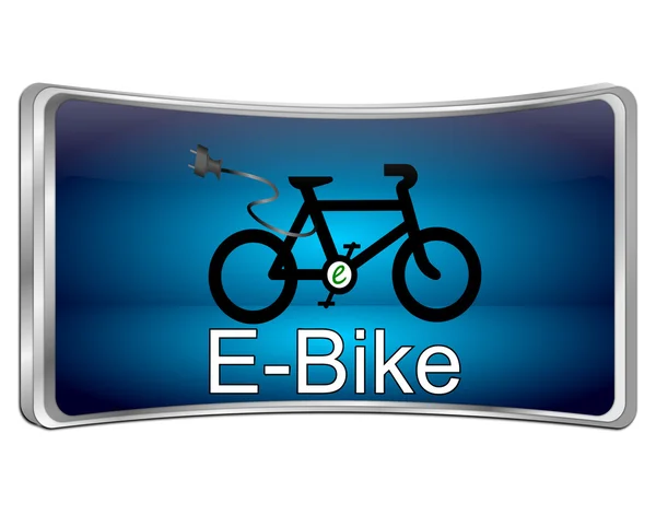 E-bike-knappen — Stockfoto