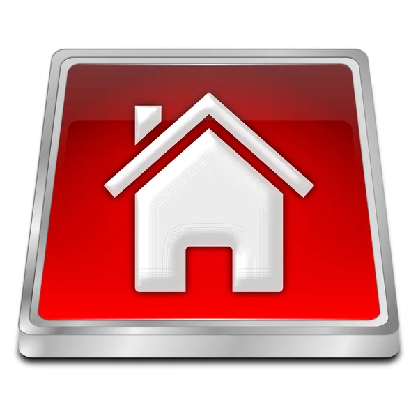 Red Home Button — Stock Photo, Image