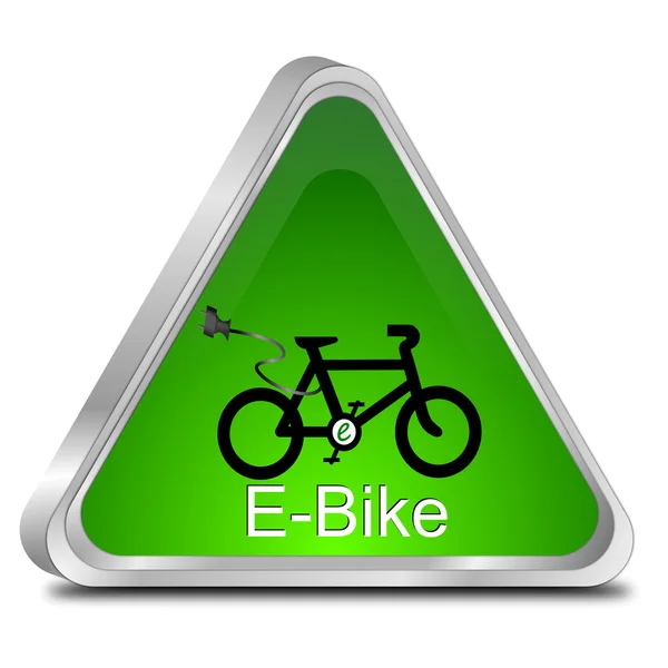 Botón E-Bike — Foto de Stock