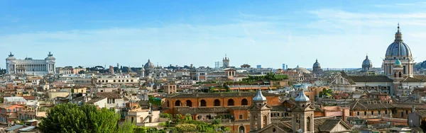 Blick vom Wahrzeichen des Pincio in Rom, Italien — Stockfoto