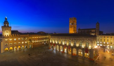 Bologna - İtalya panoramik manzaralı