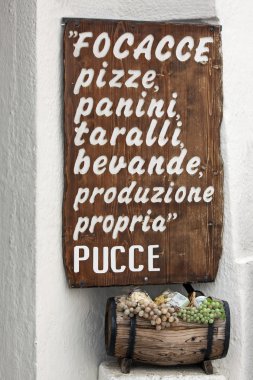 Italiaanse menu'-puglia