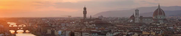 Vista panoramica su Firenze - Toscana, Italia — Foto Stock