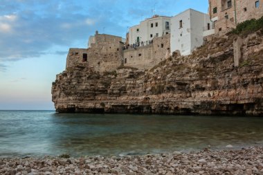 görünümünü polignano mare, İtalya