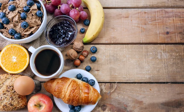 El desayuno continental - la comida —  Fotos de Stock