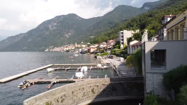 Milano Şehir Merkezinin Panoraması Talya Silueti Tren Istasyonu Bir Günü — Stok video