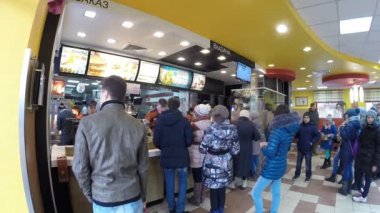 Fast food Restoran Mc'Donalds, Ufa Rusya
