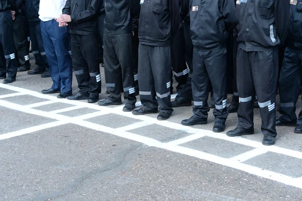 Mahkumlar cezaevi koloni özel rejiminin. sırada, yaz, Rusya Federasyonu