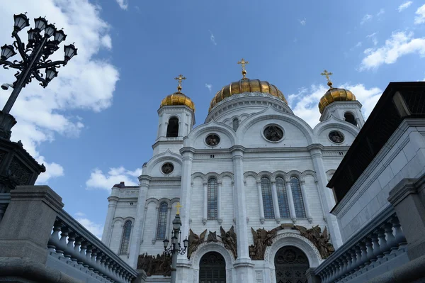 MOSCOW, - 15 de maio: Catedral de Cristo Salvador. Maio 15, 2015 em Moscou, Rússia — Fotografia de Stock