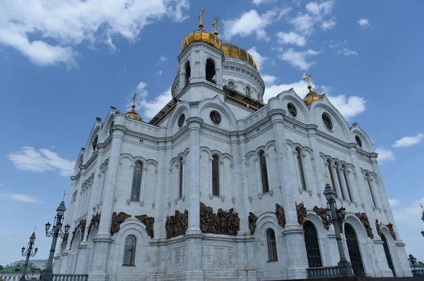 Moskau, - 15. Mai: Kathedrale des Erlösers Christus. 15. Mai 2015 in Moskau, Russland — Stockfoto