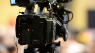 kamera operatörü yayın bir sinema ile çalışma