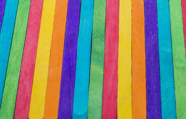 Listra de madeira colorida na vertical5 — Fotografia de Stock