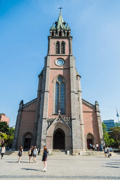 Myeong dong Catholic Cathedral in Seoul