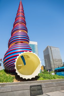 Cheongyecheon akışıdır turistik Seoul, Güney Kore