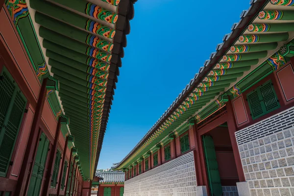 Classic wooden building in Korean Style — Stock Photo, Image