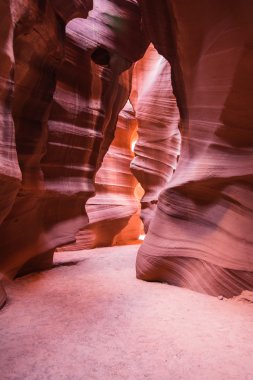 Üst antilop Kanyonu Navajo Arizona ABD'de görünümünü