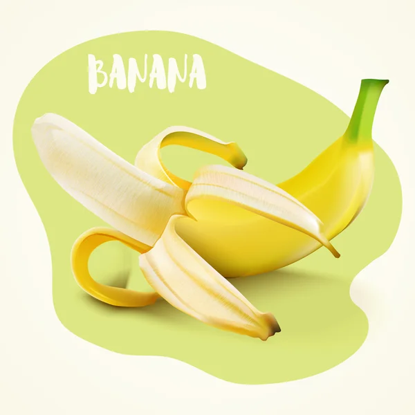 Illustrazione vettoriale della banana Vettoriale Stock