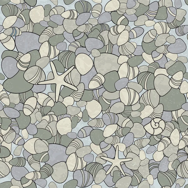 Pebble stone pattern — Stock Vector