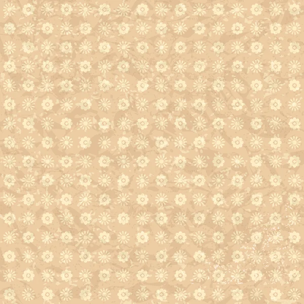 Papel velho com flores —  Vetores de Stock