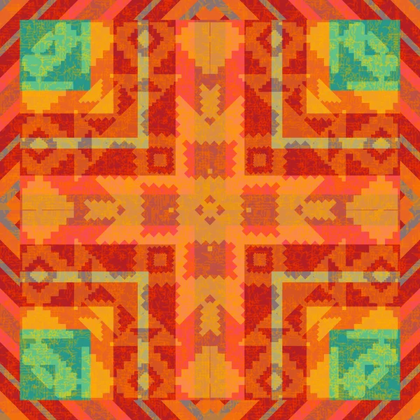 Kleurrijke abstracte patroon — Stockvector