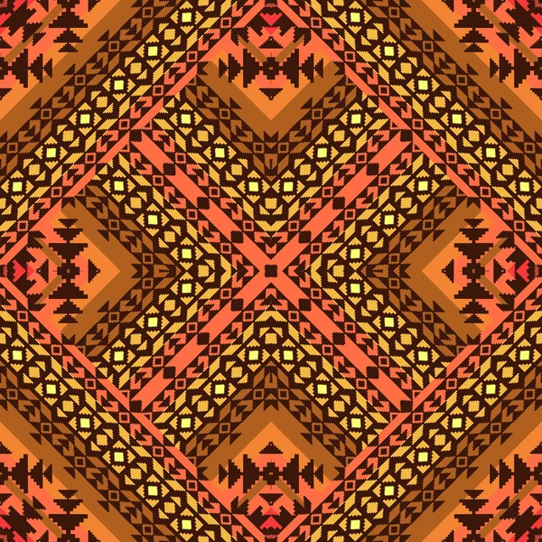 Tribal dekorativa mönster — Stock vektor