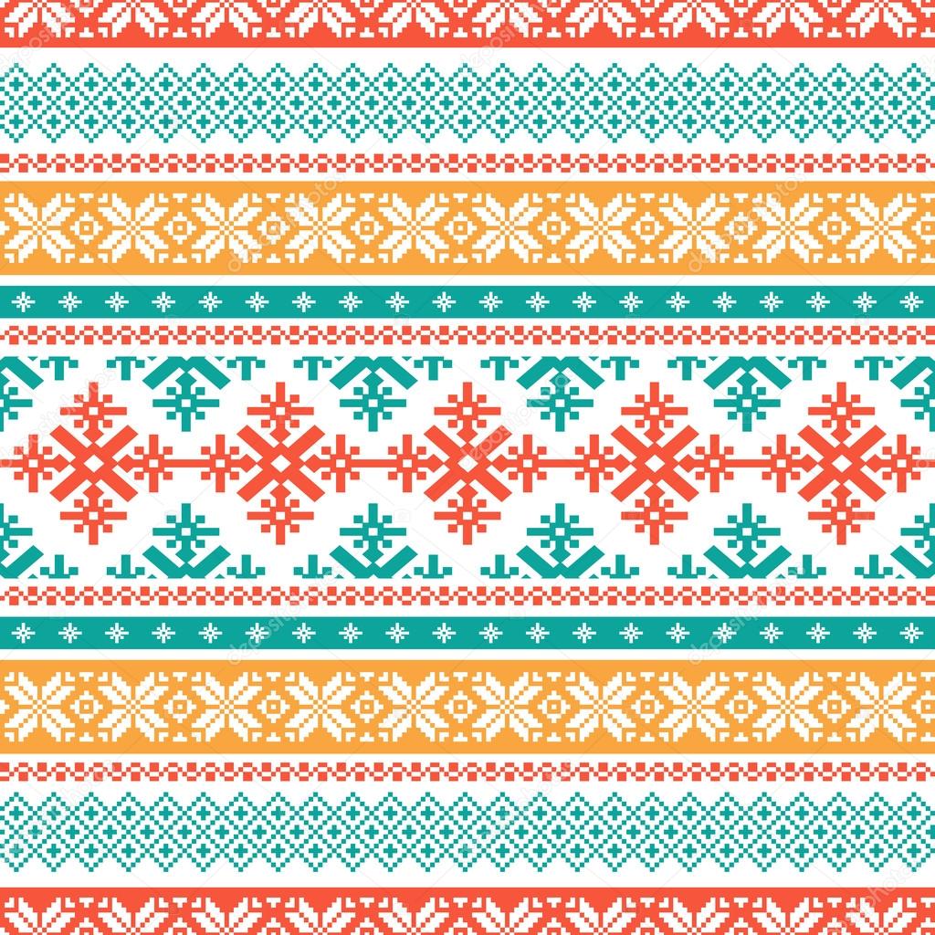 Traditional knitted background