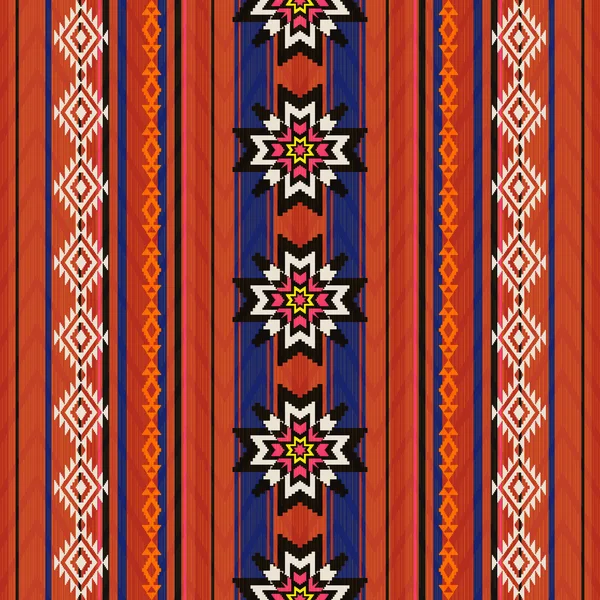 Ethnic traditional textile pattern — Stock Vector