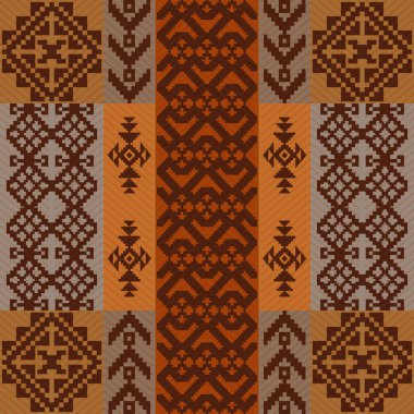 Etnik tarzı seamless modeli