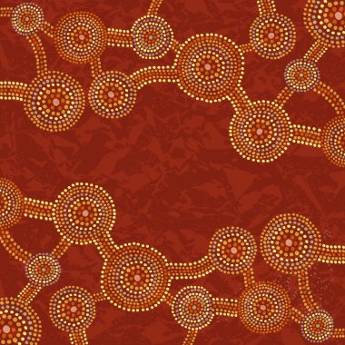 Nokta resim stili arka plan