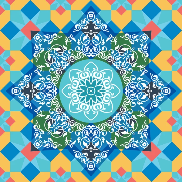 Arabische stijl ornament — Stockvector