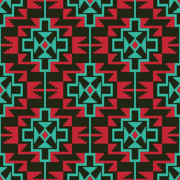 Ethnic vector pattern — ストックベクタ
