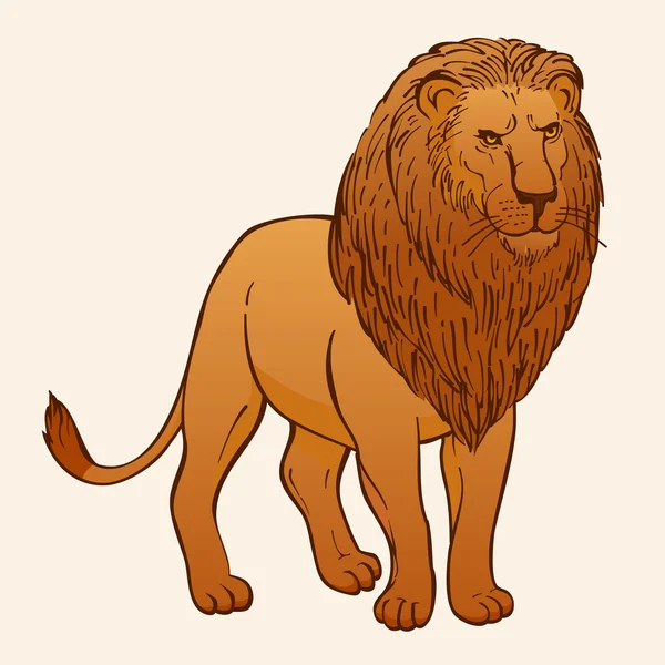 Лев — стоковый вектор