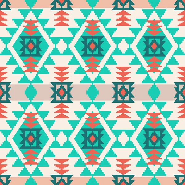 Navajo style geometric pattern — ストックベクタ