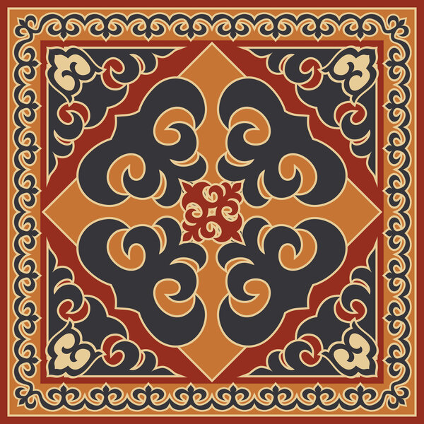 Азиатский орнамент
