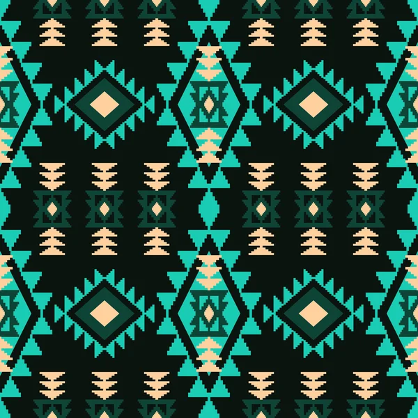 Tribal aztec mönster — Stock vektor