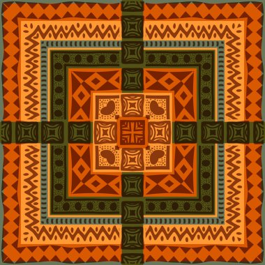 etnik aşiret süsleme