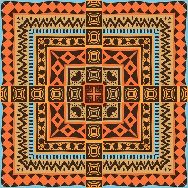 Ethnische Ornamente im afrikanischen Stil — Stockvektor