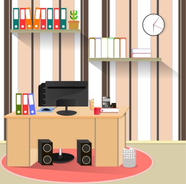 konulu çalışma bilgisayarı gösteren resim