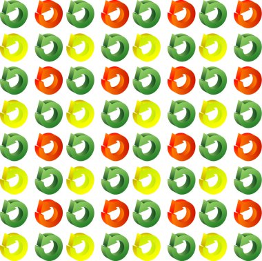 Desen renk daire okları