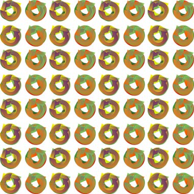 Desen renk daire okları